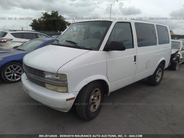 1GNDM19X44B101085 - 2004 CHEVROLET ASTRO WHITE photo 6