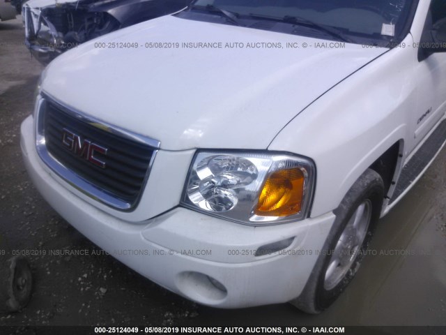 1GKET66M066101382 - 2006 GMC ENVOY DENALI XL WHITE photo 6