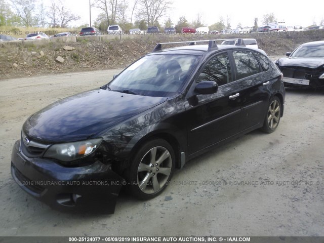 JF1GH6D68AH815497 - 2010 SUBARU IMPREZA OUTBACK SPORT BLACK photo 2