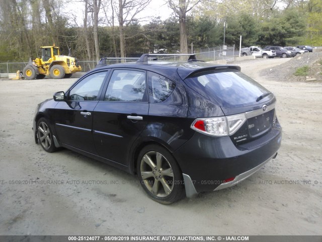 JF1GH6D68AH815497 - 2010 SUBARU IMPREZA OUTBACK SPORT BLACK photo 3