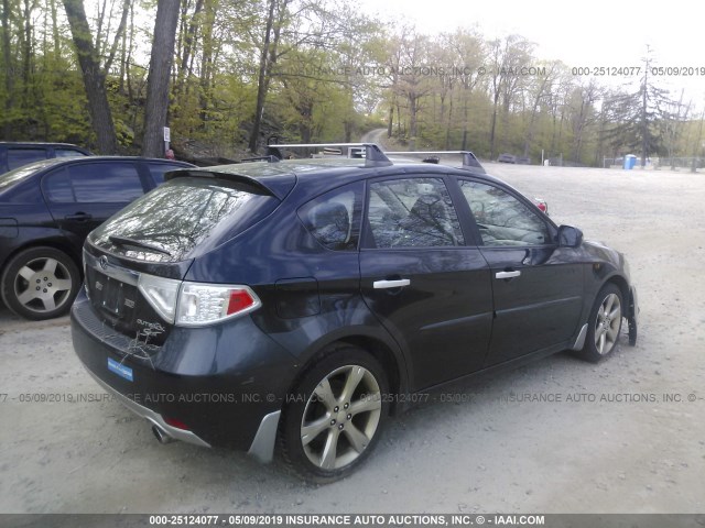 JF1GH6D68AH815497 - 2010 SUBARU IMPREZA OUTBACK SPORT BLACK photo 4