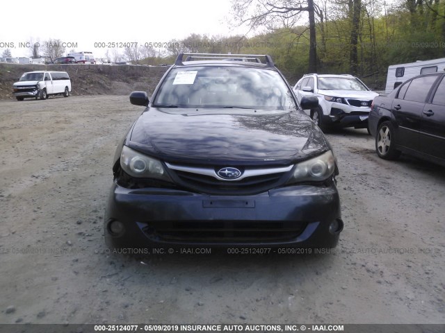 JF1GH6D68AH815497 - 2010 SUBARU IMPREZA OUTBACK SPORT BLACK photo 6