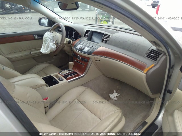 JNKAY01E07M308679 - 2007 INFINITI M35 SPORT GOLD photo 5