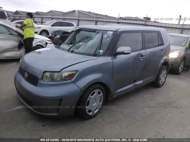 JTLZE4FE4A1100623 - 2010 TOYOTA SCION XB Көк фото 2
