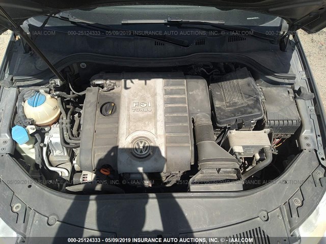 WVWJK73C67P062274 - 2007 VOLKSWAGEN PASSAT GRAY photo 10