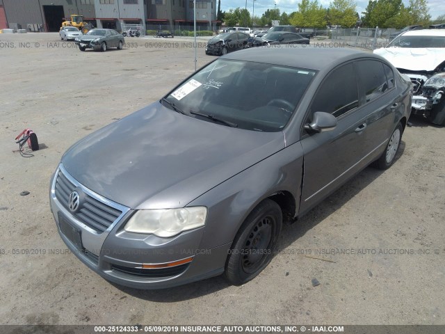 WVWJK73C67P062274 - 2007 VOLKSWAGEN PASSAT GRAY photo 2