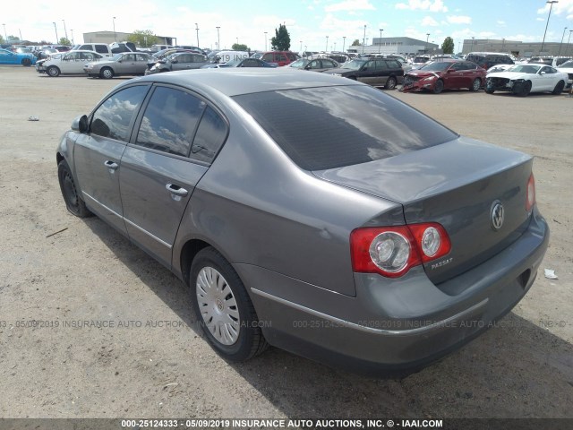 WVWJK73C67P062274 - 2007 VOLKSWAGEN PASSAT GRAY photo 3