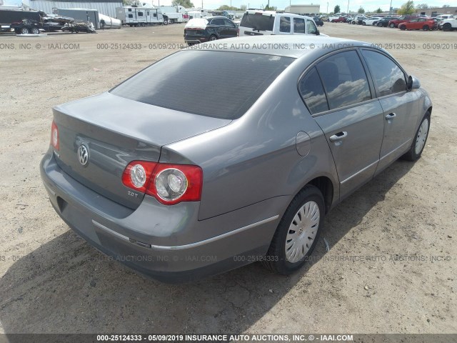 WVWJK73C67P062274 - 2007 VOLKSWAGEN PASSAT GRAY photo 4