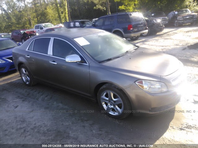1G1ZB5EB0AF163845 - 2010 CHEVROLET MALIBU LS GRAY photo 1