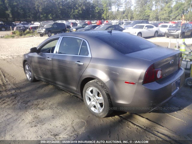 1G1ZB5EB0AF163845 - 2010 CHEVROLET MALIBU LS GRAY photo 3