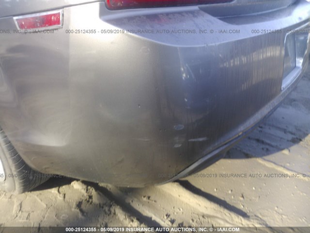 1G1ZB5EB0AF163845 - 2010 CHEVROLET MALIBU LS GRAY photo 6