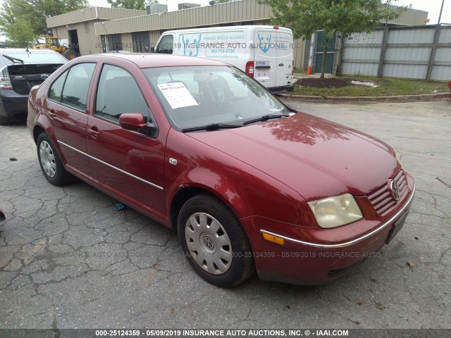 3VWRA69MX5M024482 - 2005 VOLKSWAGEN JETTA GL RED photo 1