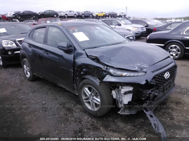 KM8K1CAA8KU302710 - 2019 HYUNDAI KONA SE GRAY photo 1