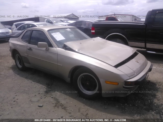 WP0AA0943FN473913 - 1985 PORSCHE 944 GOLD photo 1