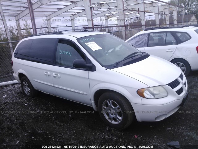 2D4GP44L73R274542 - 2003 DODGE GRAND CARAVAN SPORT WHITE photo 1