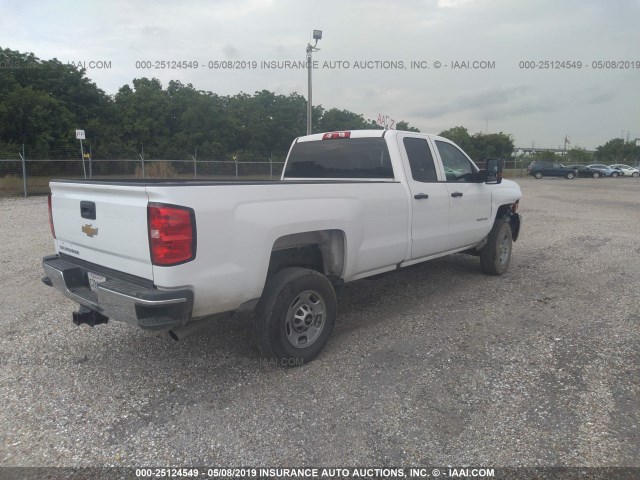 1GC2CUEG9JZ235460 - 2018 CHEVROLET SILVERADO C2500 HEAVY DUTY WHITE photo 4