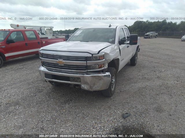 1GC2CUEG9JZ235460 - 2018 CHEVROLET SILVERADO C2500 HEAVY DUTY WHITE photo 6