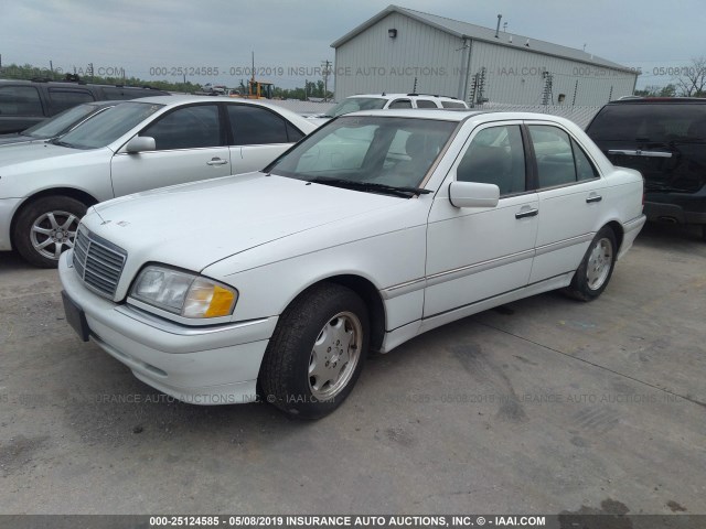 WDBHA29G6XA726900 - 1999 MERCEDES-BENZ C 280 WHITE photo 2