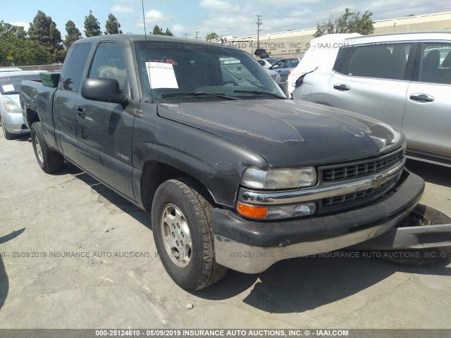 2GCEC19X421145150 - 2002 CHEVROLET SILVERADO C1500 GRAY photo 1