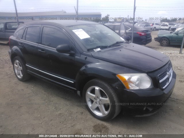 1B3HE78K48D630841 - 2008 DODGE CALIBER R/T BLACK photo 1