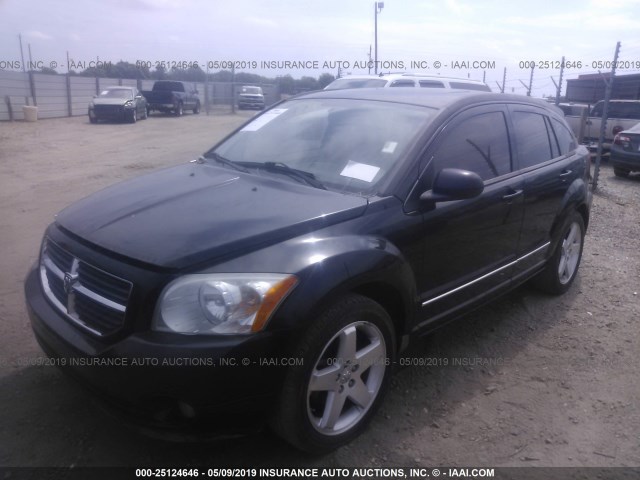 1B3HE78K48D630841 - 2008 DODGE CALIBER R/T BLACK photo 2