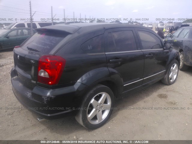 1B3HE78K48D630841 - 2008 DODGE CALIBER R/T BLACK photo 4