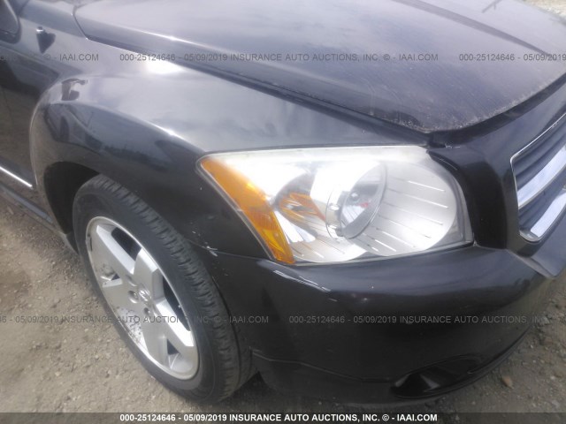 1B3HE78K48D630841 - 2008 DODGE CALIBER R/T BLACK photo 6