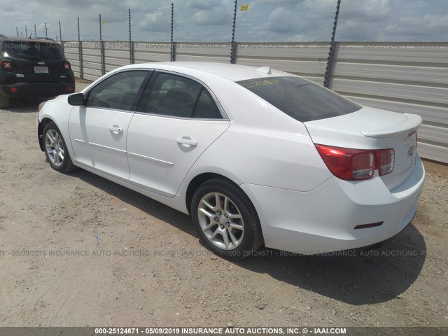 1G11D5SRXDF306006 - 2013 CHEVROLET MALIBU 1LT 白色 照片 3