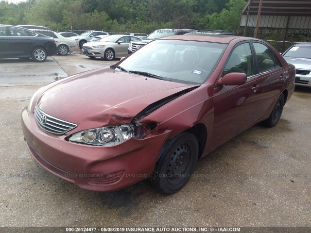 4T1BE32K86U108468 - 2006 TOYOTA CAMRY LE/XLE/SE MAROON photo 2