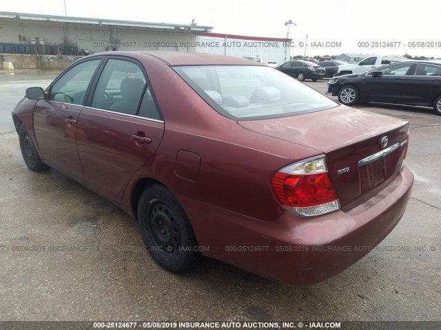 4T1BE32K86U108468 - 2006 TOYOTA CAMRY LE/XLE/SE MAROON photo 3