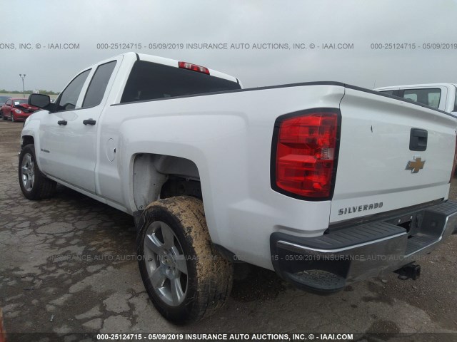 1GCRCPEH6EZ370183 - 2014 CHEVROLET SILVERADO C1500 WHITE photo 3