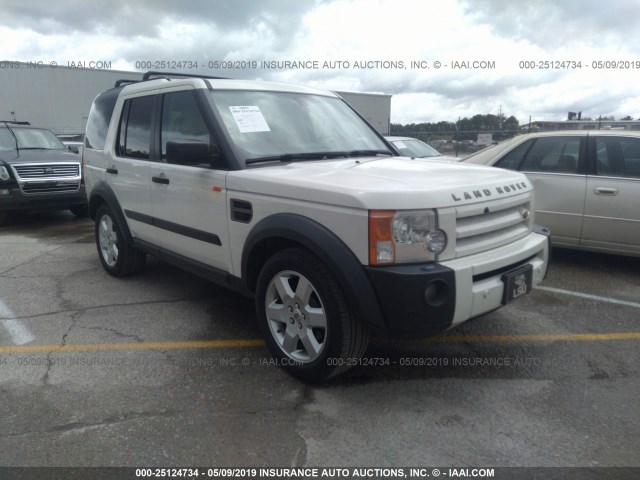 SALAG25437A431470 - 2007 LAND ROVER LR3 HSE WHITE photo 1