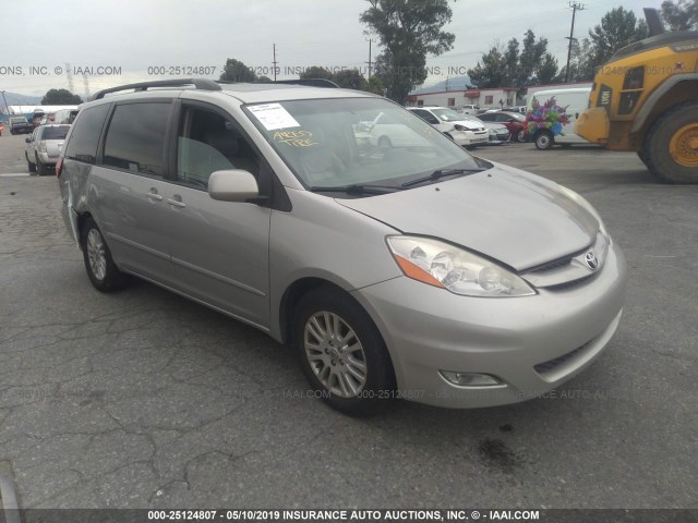 5TDZK22C38S200710 - 2008 TOYOTA SIENNA XLE/XLE LIMITED GRAY photo 1