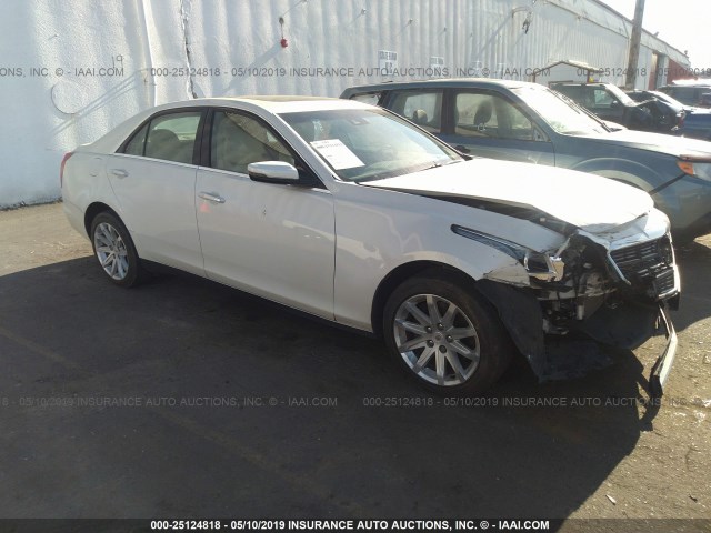 1G6AR5SX3E0170736 - 2014 CADILLAC CTS LUXURY COLLECTION WHITE photo 1