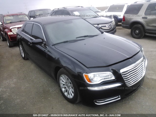 2C3CCAAG7EH288838 - 2014 CHRYSLER 300 BLACK photo 1