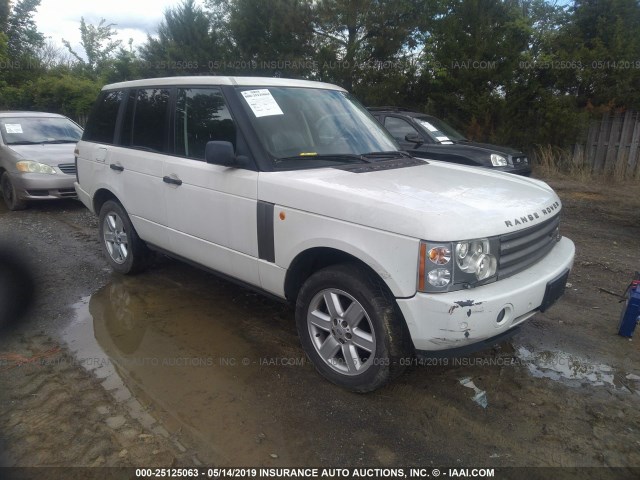 SALMB11403A110685 - 2003 LAND ROVER RANGE ROVER HSE WHITE photo 1