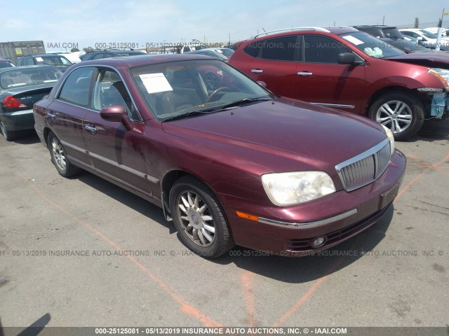 KMHFU45EX5A391357 - 2005 HYUNDAI XG 350 MAROON photo 1