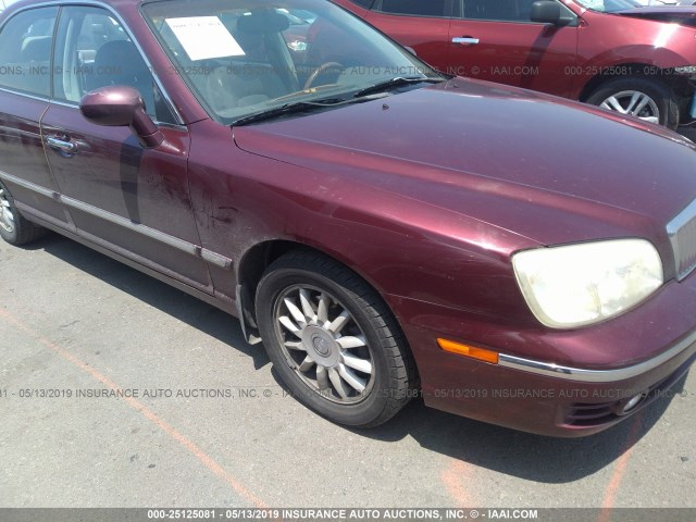 KMHFU45EX5A391357 - 2005 HYUNDAI XG 350 MAROON photo 6