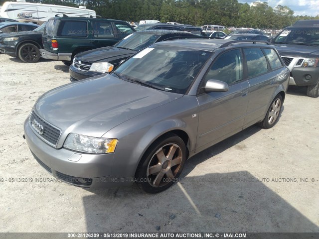 WAUVC68E65A107083 - 2005 AUDI A4 1.8T AVANT QUATTRO/SPCL GRAY photo 2