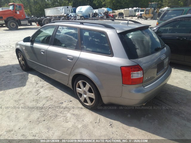 WAUVC68E65A107083 - 2005 AUDI A4 1.8T AVANT QUATTRO/SPCL GRAY photo 3