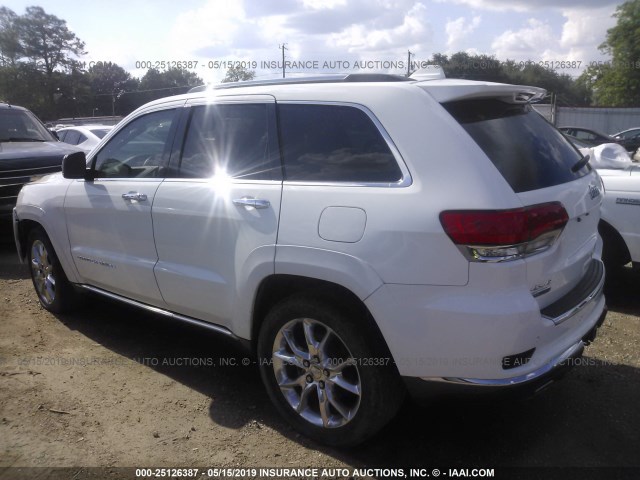 1C4RJFJM8EC347347 - 2014 JEEP GRAND CHEROKEE SUMMIT WHITE photo 3