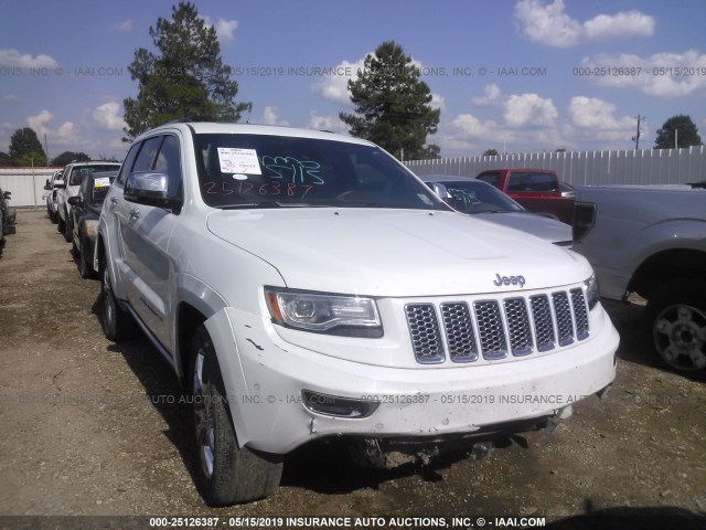 1C4RJFJM8EC347347 - 2014 JEEP GRAND CHEROKEE SUMMIT WHITE photo 6