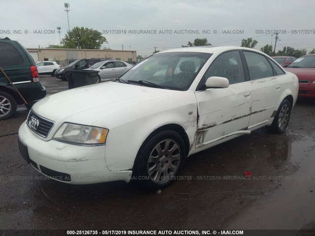 WAUBA34B6XN117496 - 1999 AUDI A6 2.8 QUATTRO WHITE photo 2