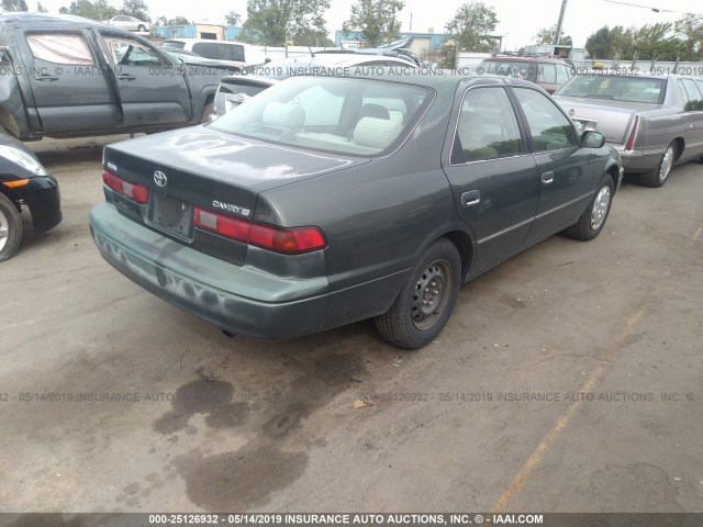 4T1BG22K2XU549471 - 1999 TOYOTA CAMRY CE/LE/XLE GREEN photo 4