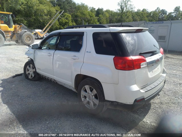 2GKALSEK9D6140969 - 2013 GMC TERRAIN SLE WHITE photo 3