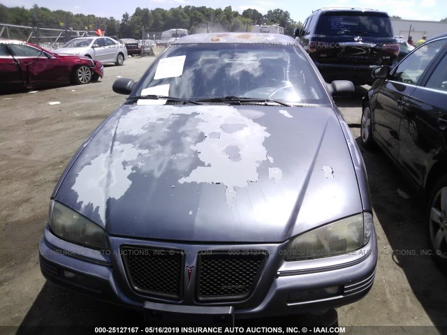 1G2NE54N6PM571719 - 1993 PONTIAC GRAND AM SE GRAY photo 6