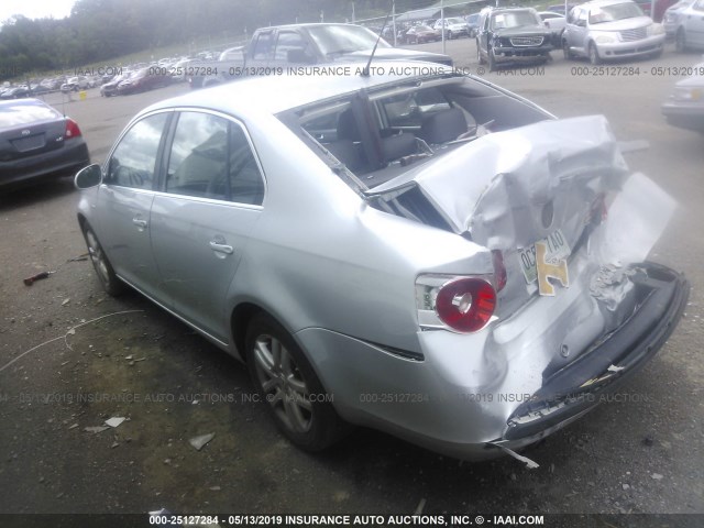3VWEF71K87M182824 - 2007 VOLKSWAGEN JETTA WOLFSBURG 银色 照片 3