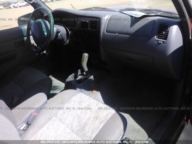 4TASN92N7WZ163896 - 1998 TOYOTA TACOMA XTRACAB PRERUNNER წითელი ფოტო 5