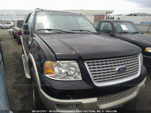 1FMFU17506LA22685 - 2006 FORD EXPEDITION EDDIE BAUER BLACK photo 1