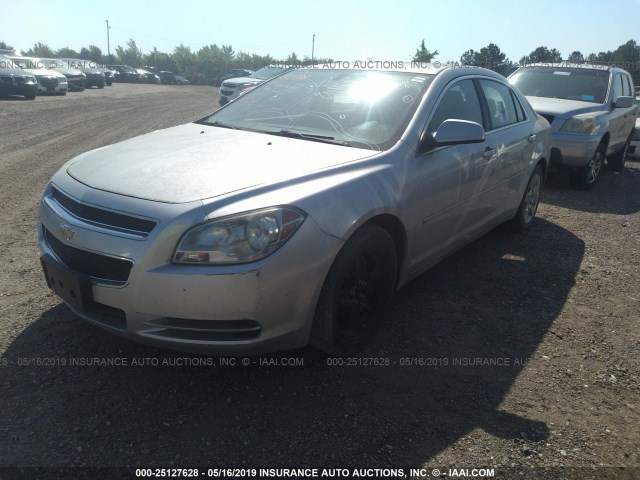 1G1ZC5E01AF168810 - 2010 CHEVROLET MALIBU 1LT 银色 照片 2